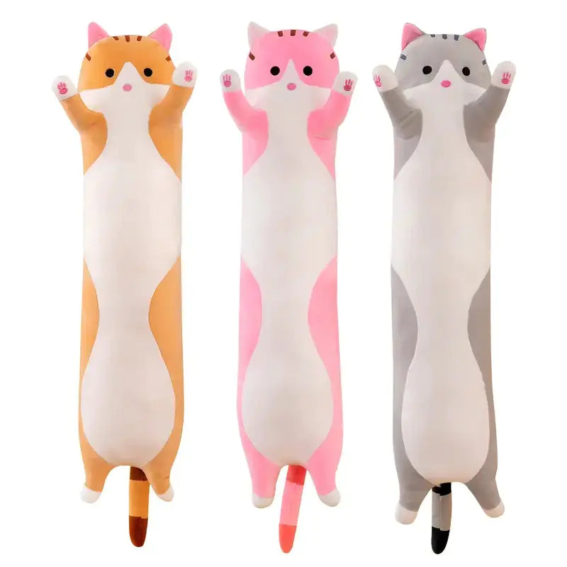 Plush Cat Pillow – Your New Favorite Hug Buddy - 50CM