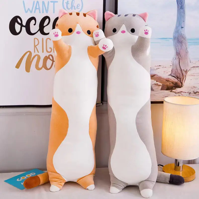 Plush Cat Pillow – Your New Favorite Hug Buddy - 50CM