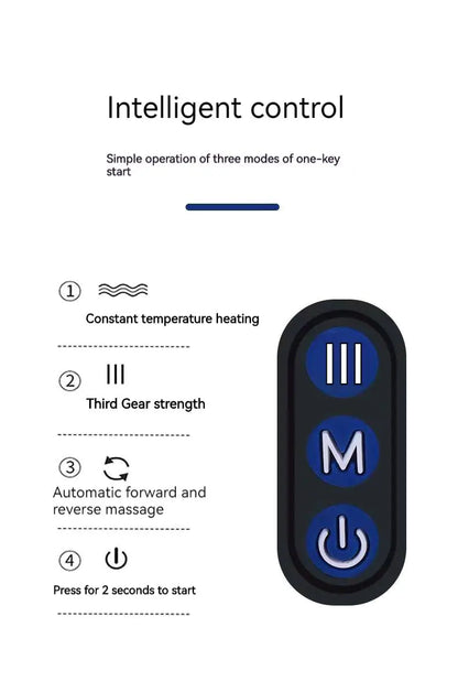 U-shaped Electric Neck Massager with Heat and Memory Foam