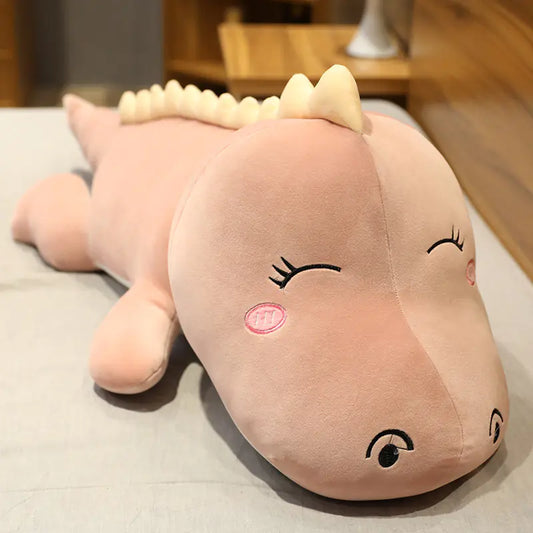 Cute Dinosaur Plush Toy Pillow for Sleeping (Large)