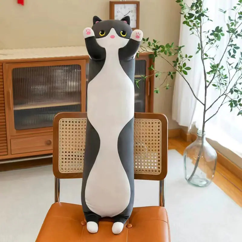 Plush Cat Pillow – Your New Favorite Hug Buddy - 50CM