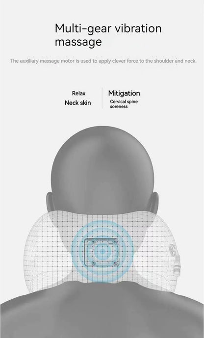 U-shaped Electric Neck Massager with Heat and Memory Foam