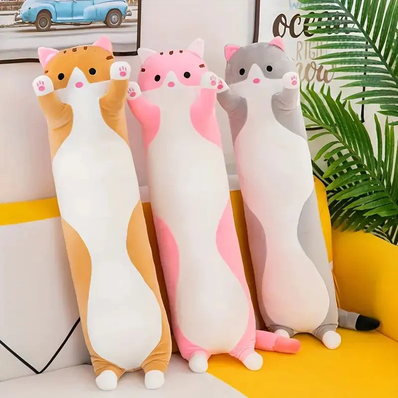 Plush Cat Pillow – Your New Favorite Hug Buddy - 50CM