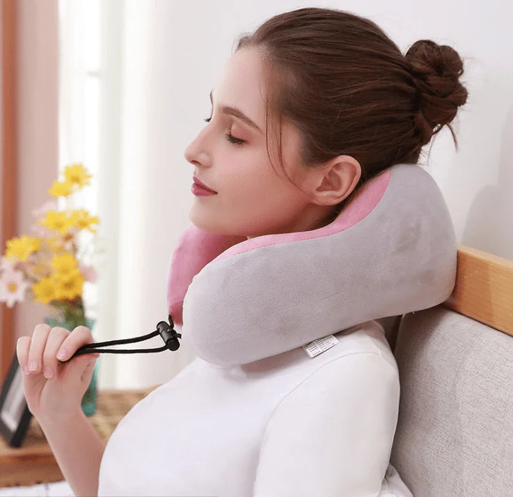 U-shaped Electric Neck Massager with Heat and Memory Foam